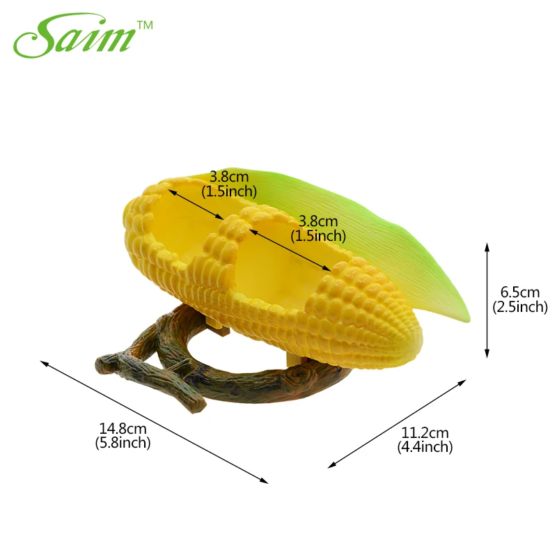 Saim кормушка для птиц, попугай, кормушка для хомяков, контейнер для еды, пластиковый контейнер для кукурузы/граната, миска для еды, поилки для птиц