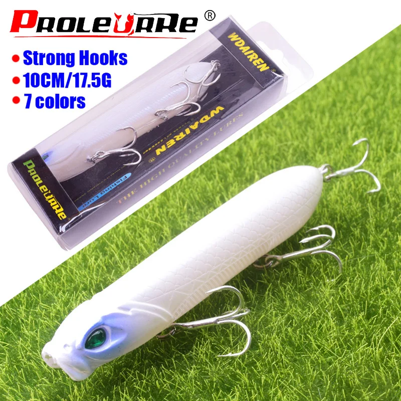 

Top Water Pencil Bait 100mm 13.7g Quality vibrating light jigging Fishing Lure Minnow Artificial Hard Bait Fish Fishing Tackle