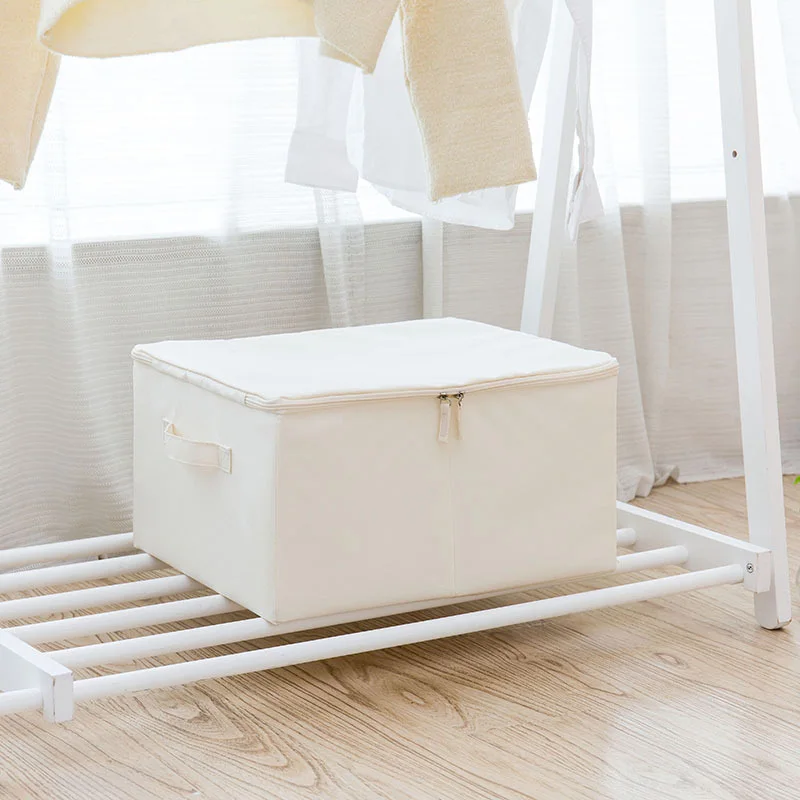 1PC Travel Foldable Storage Bag Clothes Blanket Quilt Closet Sweater Organizer Box Pouches Storage Drawers Storage Organizer