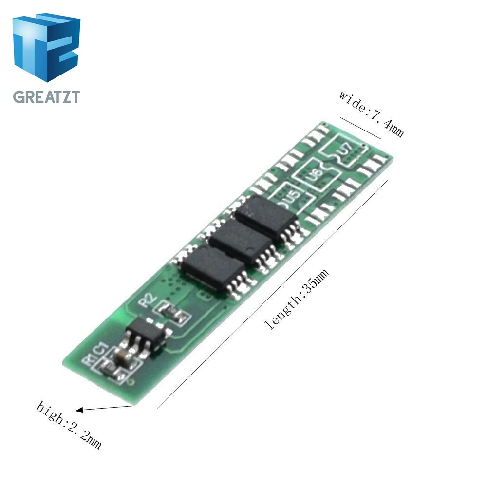 GREATZT 1 s 5A 3 7 В литий ионный БМС PCM защиты аккумулятора доска pcm для 18650 аккумулятор