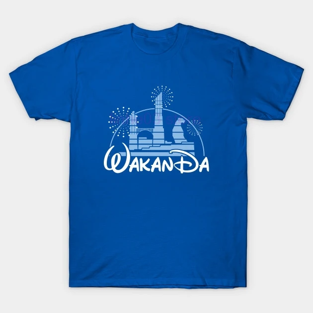 Wakandaland футболка хип-хоп короткий рукав мужские азиатского размера футболка