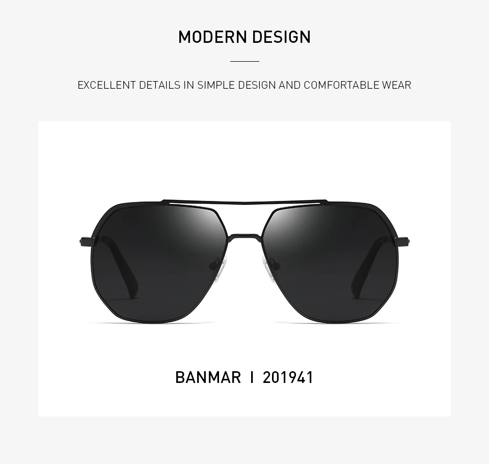 BANMAR мужские очки поляризованные линзы солнцезащитные очки зеркальные квадратные очки аксессуары для мужчин женские солнцезащитные очки Gafas Shades