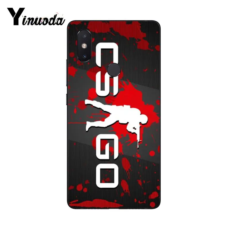 Чехол Yinuoda Counter Strike cs go чехол для телефона Xiaomi Mi 6 Mix2 Mix2S Note3 8 8SE Redmi 5 5Plus Note4 4X