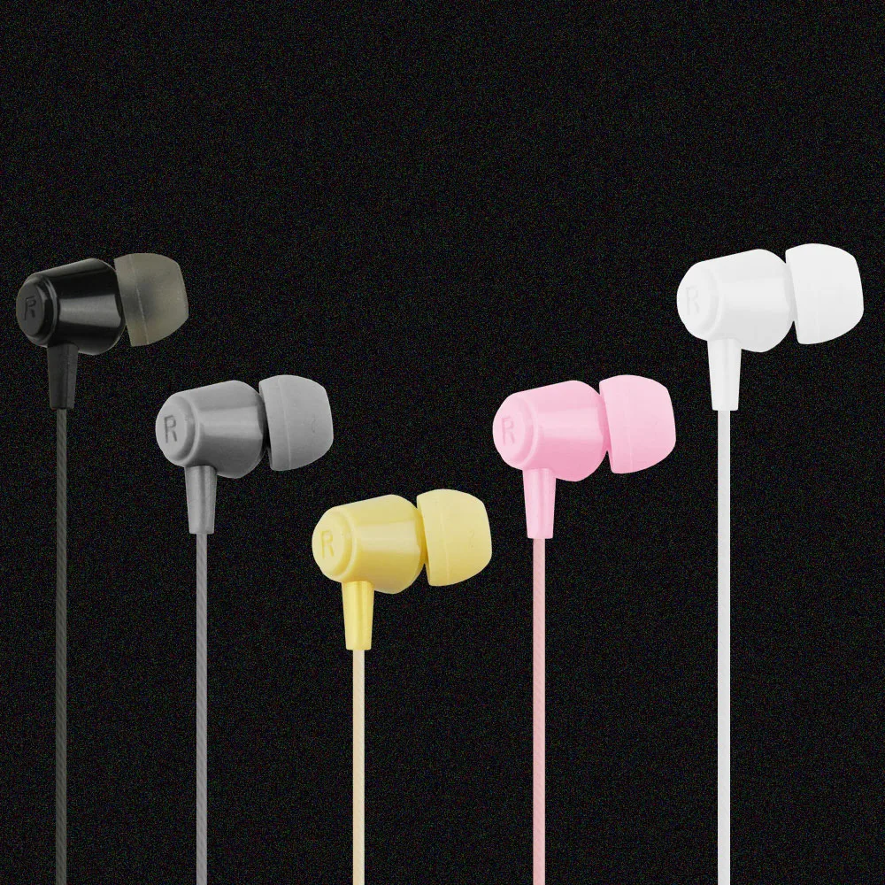 

qijiagu 100PCS High Quality In-Ear Earphones earphone with mic for xiaomi iPhone 5 6 wired earphone