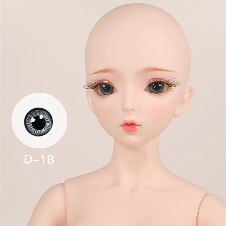 Fortune Days 1/3 BJD SD кукла 14 мм цветные стеклянные глаза reborn девушки глаза высокое качество аксессуары игрушки