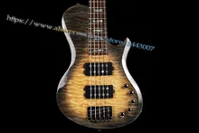 10S Custom Bass BH Quilted&5P Flame Maple 5 String Electric Bass 10S Custom Bass BH Quilted&5P Flame Maple 5 String Electric Bass
