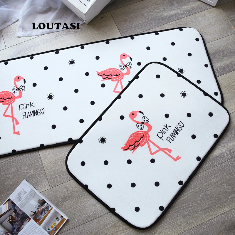 LOUTASI 2PCS Modern Kitchen Mat Anti-slip Area Rugs Living Room Balcony Bathroom Carpet Set Doormat Bath Mats Bedroom Tapete | Дом и сад