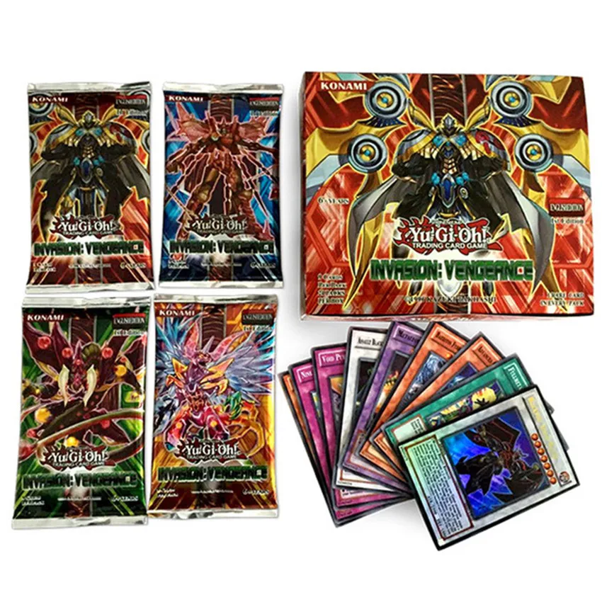 

216pcs English Yu Gi Oh Yugioh Collection Cards Card Paper Cards Game Board Game Anime Action Figure Toy Hobby Collectibles