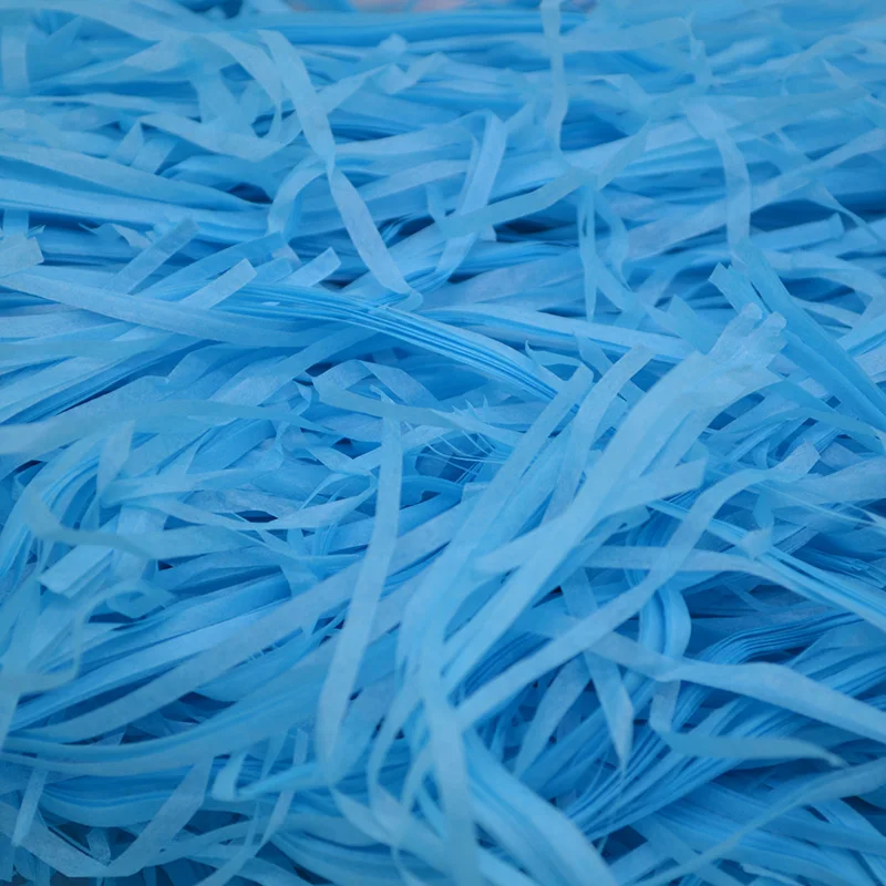 10g/pack Crinkle Paper Filler Multicolor Craft Shredded Tissue Paper