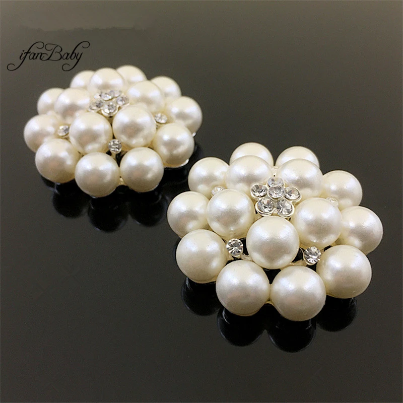 pearl rhinestone buttons 3
