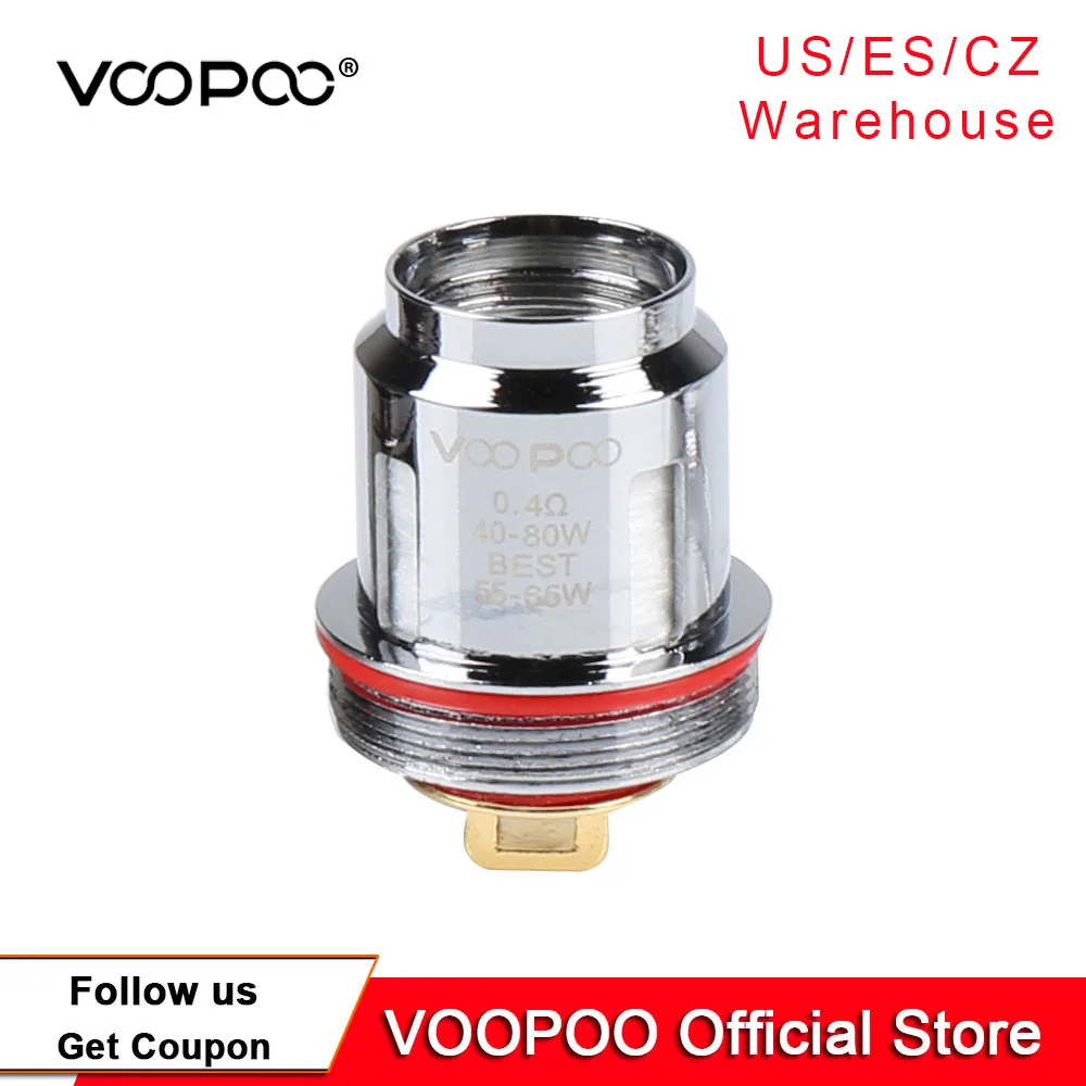 

5PCS/Pack VOOPOO Uforce U2 U4 N1 N2 N3 P2 Replacement Coil For Voopoo Uforce Tank Voopoo Drag 2 kit Voopoo Drag mini KIt