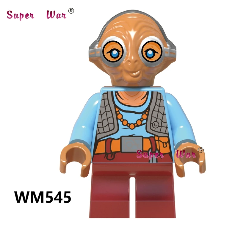 Одиночный Джордж Лукас Хан Solo ситх Люк Скайуокер строительные блоки игрушки для детей - Цвет: WM545