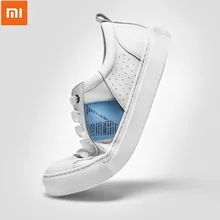 Xiaomi VLLICON кроссовки весна и осень повседневная кожаная обувь на плоской подошве с низким белым Мужская Спортивная обувь tenis masculino adulto