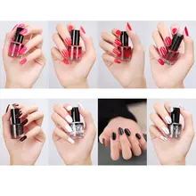 Горячий жирный лак для ногтей является твердым и долговечным, не выцветает телесный цвет Bean паста длительный для ног и рук ногтей искусство сплошной цвет