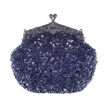 Роскошные Сумки Для женщин сумки дизайнерские изысканные блесток Женская Свадебная вечеринка плечевая сумка сумки ручной работы Свадебная вечерняя сумочка