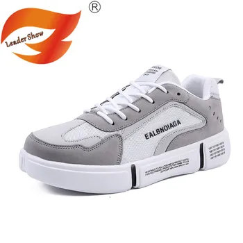 

Leader Show Men Casual Shoes Comfortable Lace-up Fashion Shoes for Men Sneakers Outdoor Brand Casual Men Shoes Flats Zapatillas