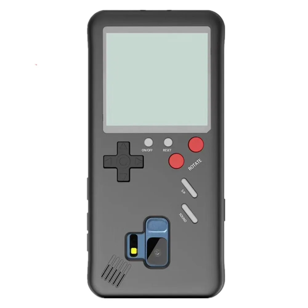 for-samsung-GALAXY-s9-plus-retro-Tetris-Cover-PC-play-Game-stress-reliever-for-Gameboy-phone