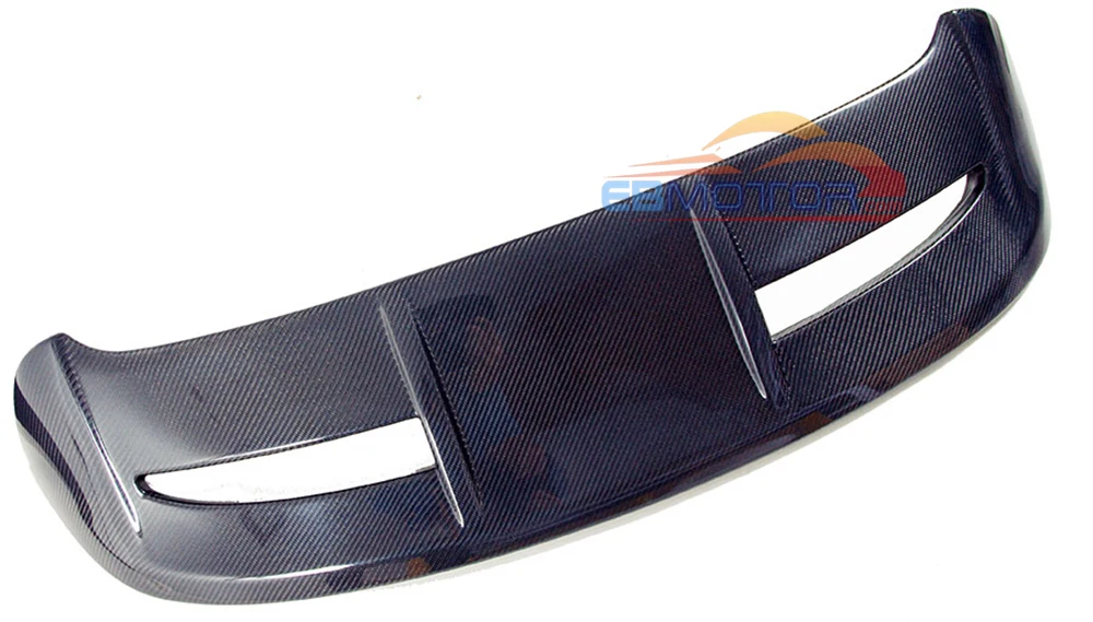 ebmotor-com STR Real Carbon Fiber Rear roof Spoiler CF Wing Case For Volkswagen Golf 6 VW GOLF Six 2010-2012 4