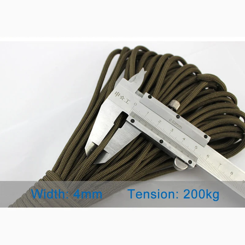 Веревка для альпинизма длиной 100 м 4 мм детей|rope 4mm|rope climbingropes for climbing |
