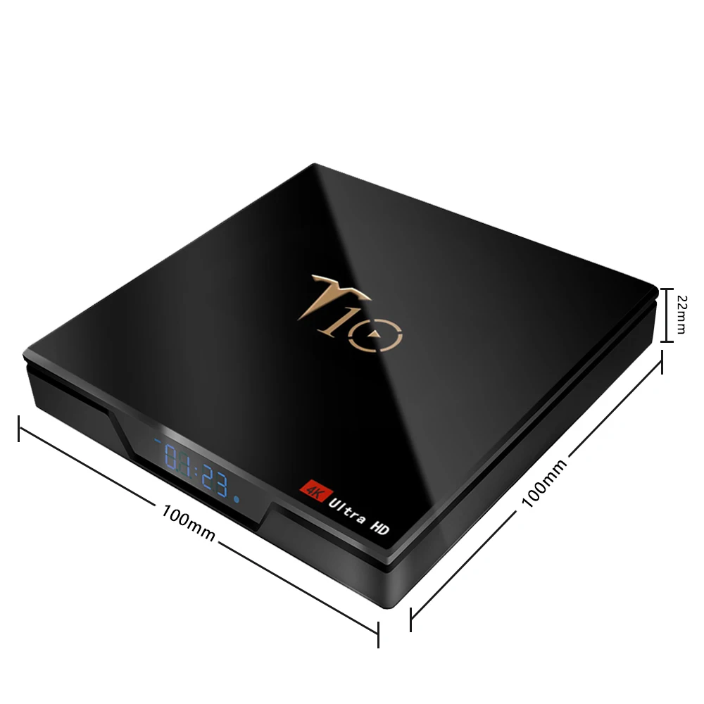 

T10 TV Box Android 8.1 2GB 16GB Amlogic S905W Smart TV Box 2.4G WiFi Media Player Android Box PK x96Mini MXQ Android Set-top Box
