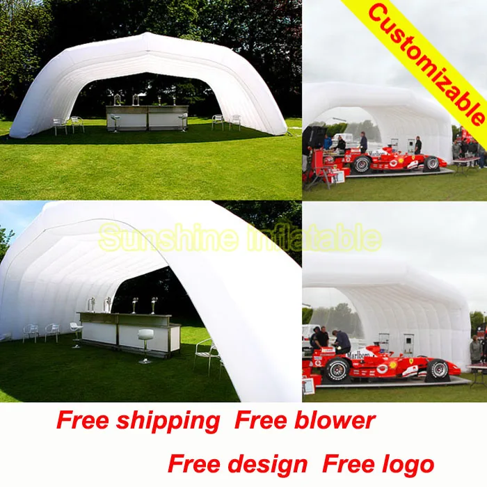 

10mWx4mDeepx4mH outdoor large exhibition booth display inflatable marquee inflatable roof inflatable event tent