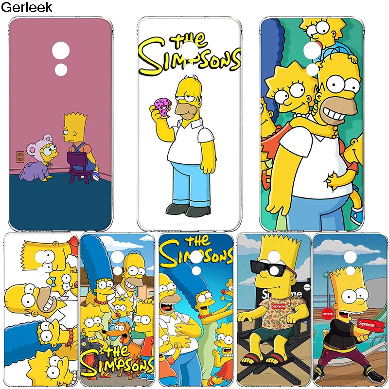 

Desxz Simpsons Phone Case For Meizu M3 M3S M5 M5C M5S M6 M6S Mini Note Cover