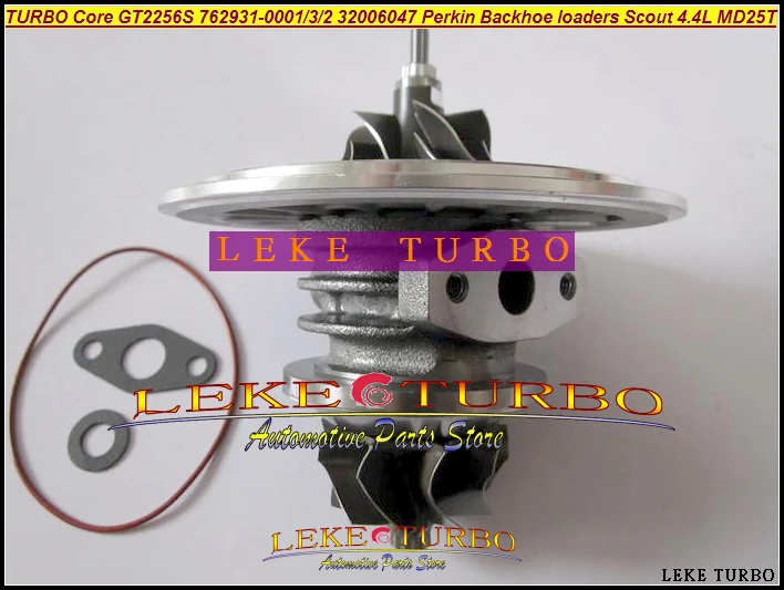 Turbo Cartridge CHRA GT2556S 762931 762931-5001S 762931-0001 Turbocharger For Perkin Backhoe loaders JBC Agricultural Scout 4.4L (3)