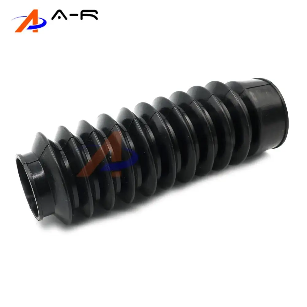 Black 49mm Fork Cover Front Gaiters Gators Boot Shock Absorber For Harley Dyna FXDWG