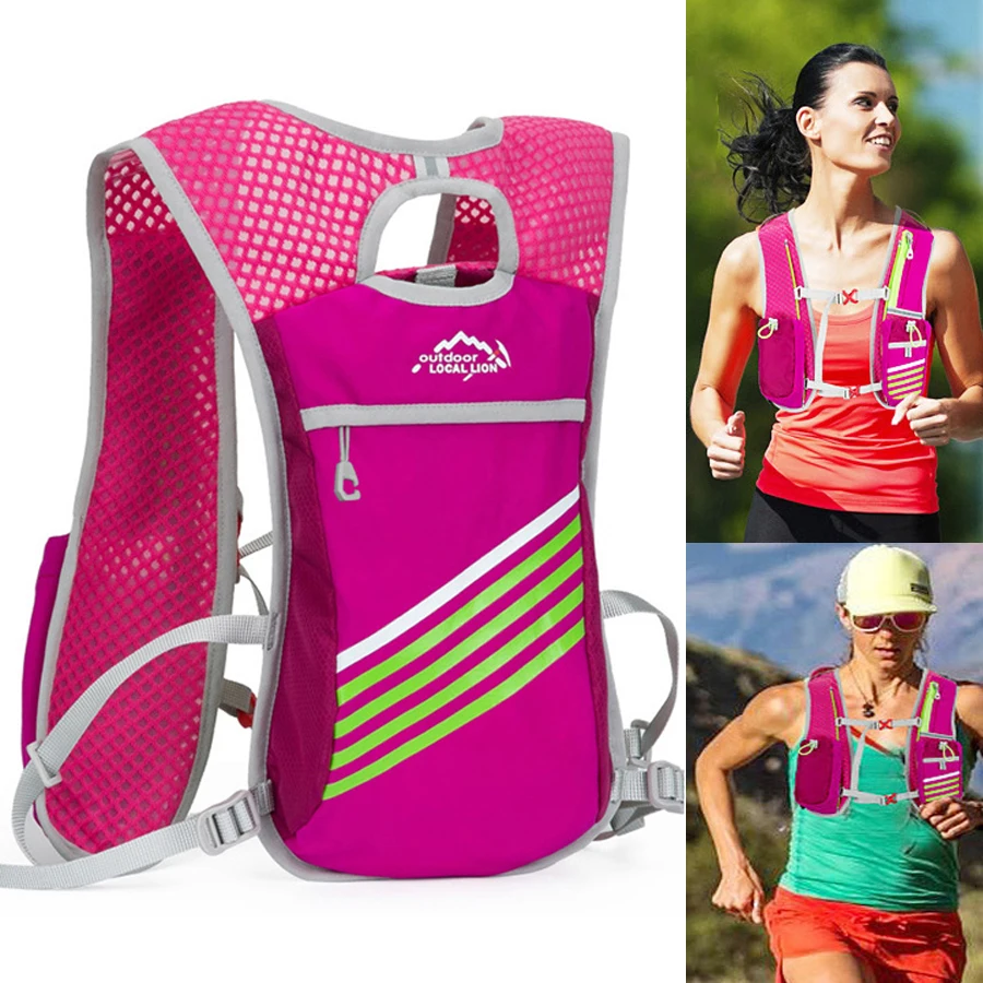 

Running Bag Water Bottle Holder Waterproof Sports For Phone Trail Fanny Pack Running Women Sport Hydration Camping Backpack