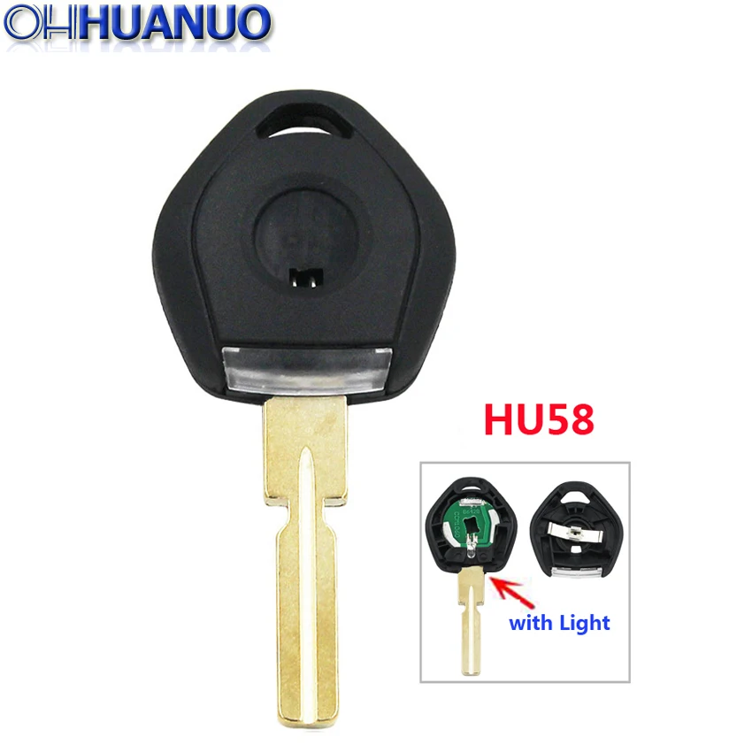 Фонарь для ключа HU58 с 1 кнопкой BMW 3 5 7 Z3 серии E36 E34 E38 E39|shell bmw|shell keyshell lighting |