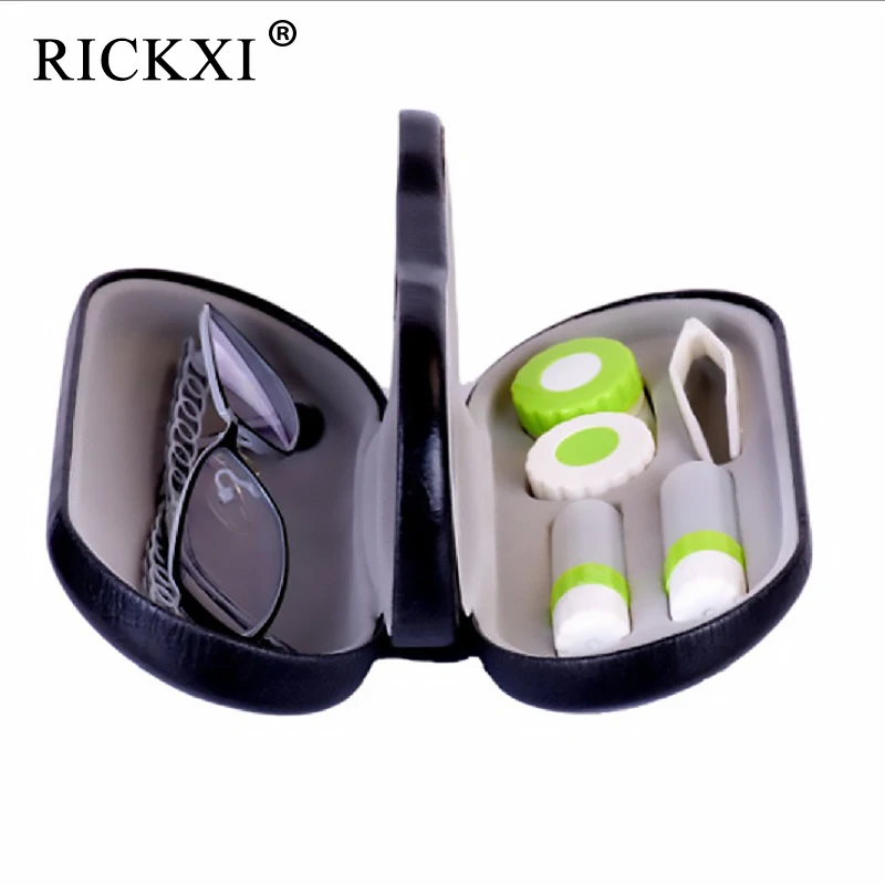 

Handmade Grade Double Use Myopic Glasses Box Contact Lens Box Three Layer Fashion Glasses Box Eyewear Case