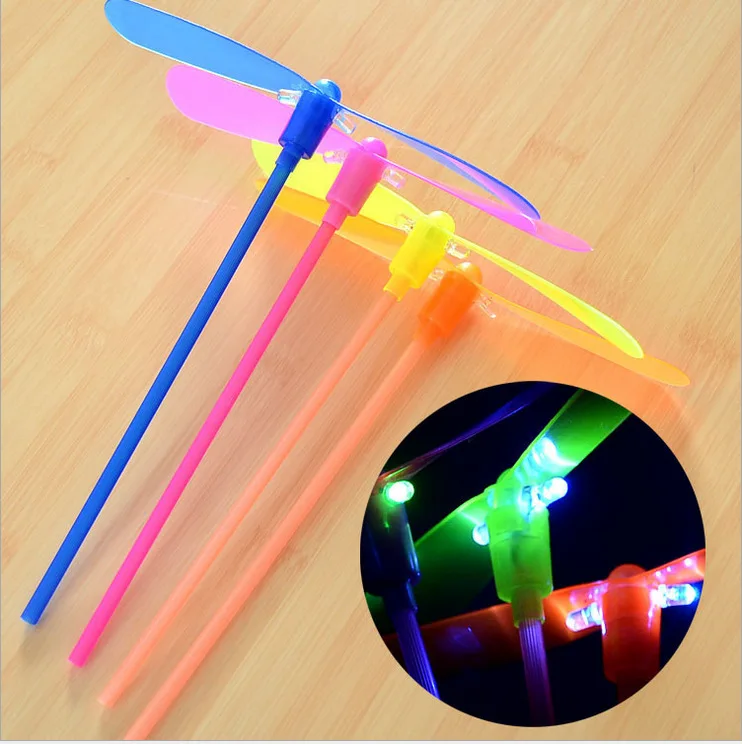 

2018 Unisex Direct Selling Juguetes Led Toys Basket Lumineuse 1pcs/pvc Flying Fairy Flash Light-up Dragonfly Children's Classic