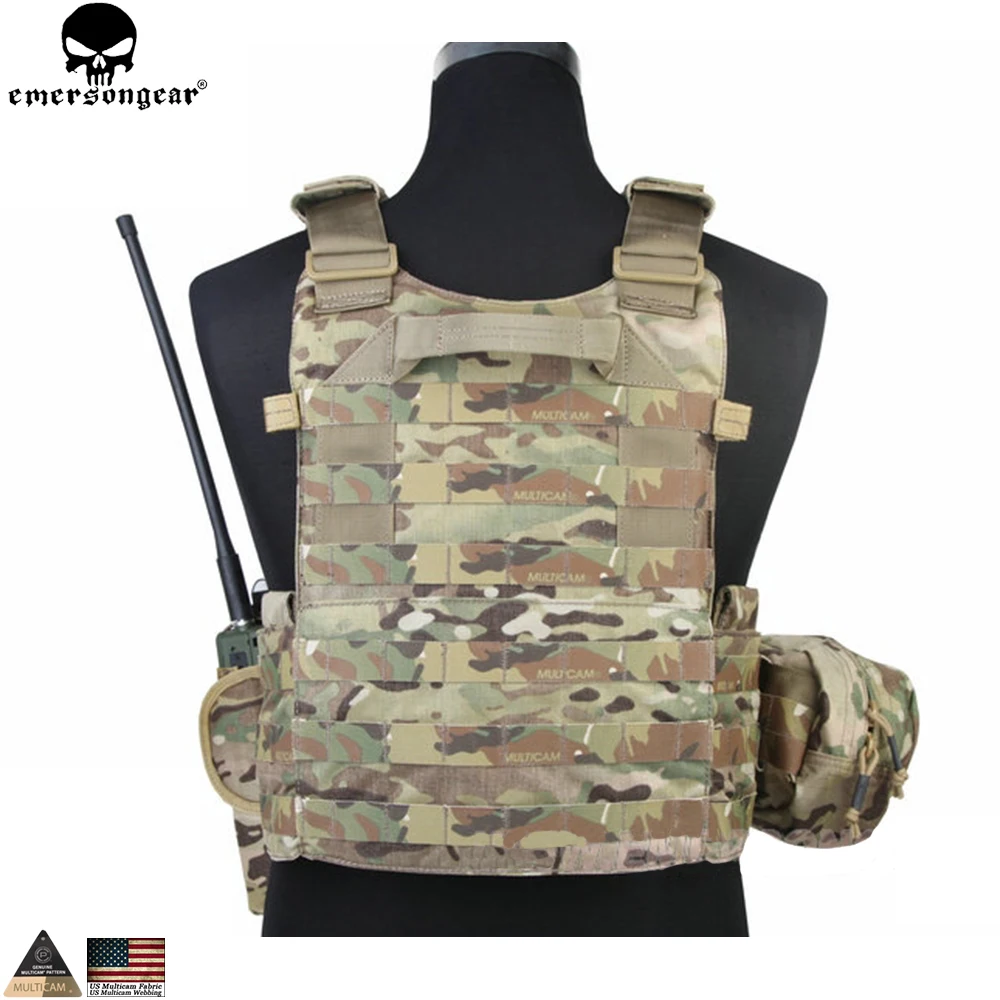 EMERSONGEAR LBT тактический жилет с подсумок Molle нагрудный жилет для страйкбола пейнтбола военный армейский боевой жилет Мультикам EM7440