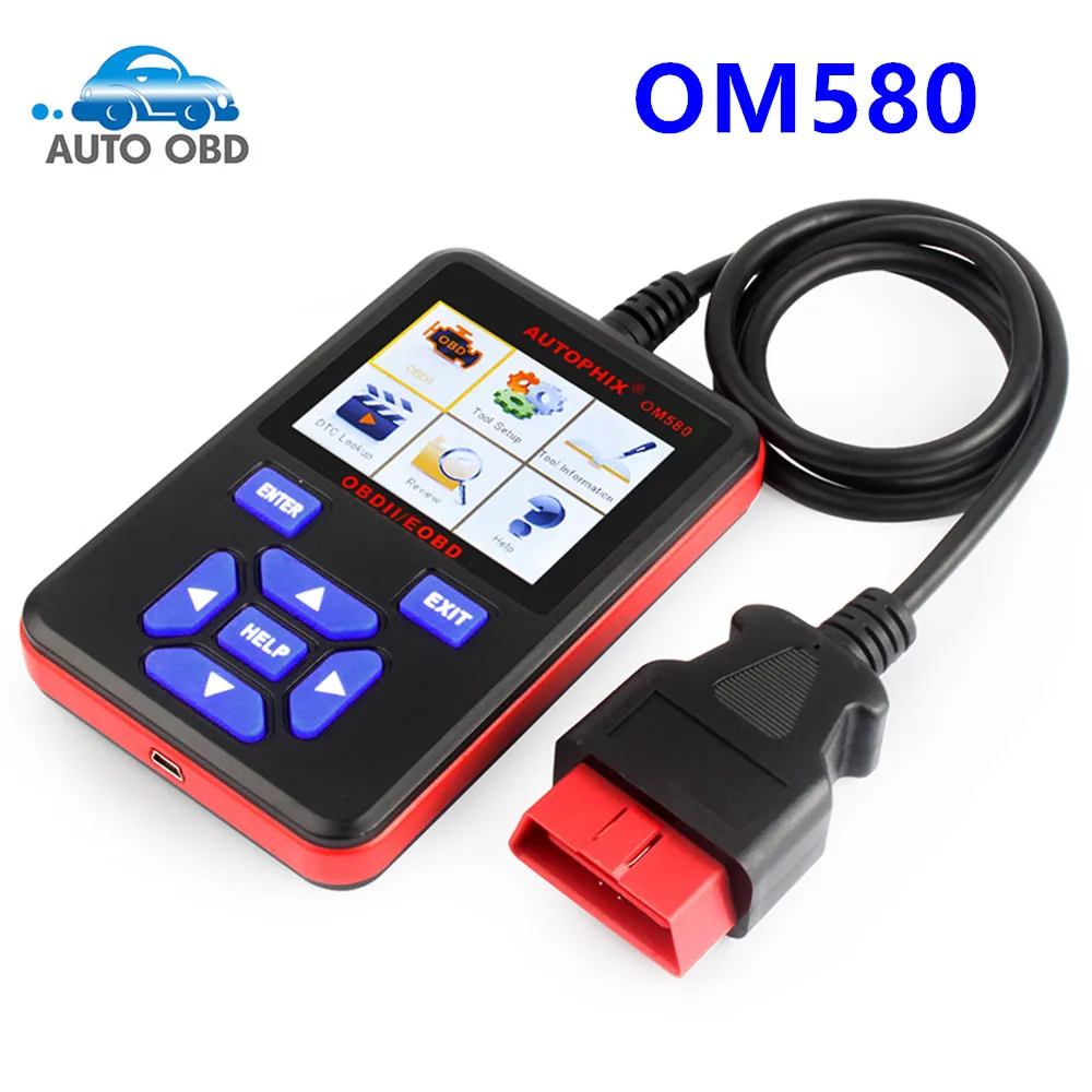 OM580 OBD2 Scanner Automotive Diagnostic OBD2/EOBD Car Code Reader