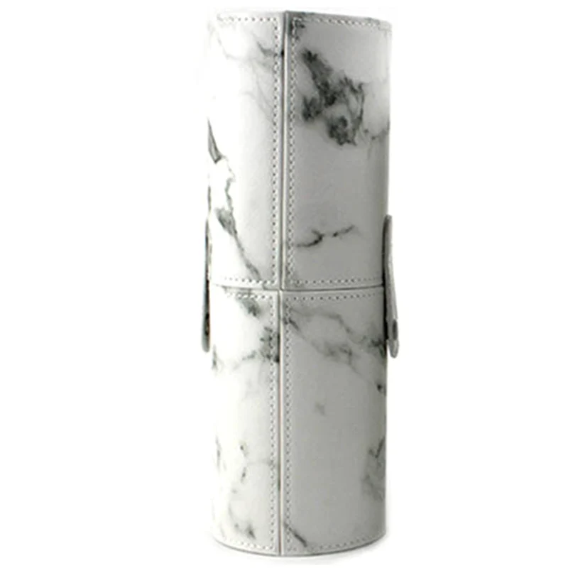 

Marble Pattern Portable Makeup Brush Holder Cosmetics Make Up Cup Storage Organizer Case