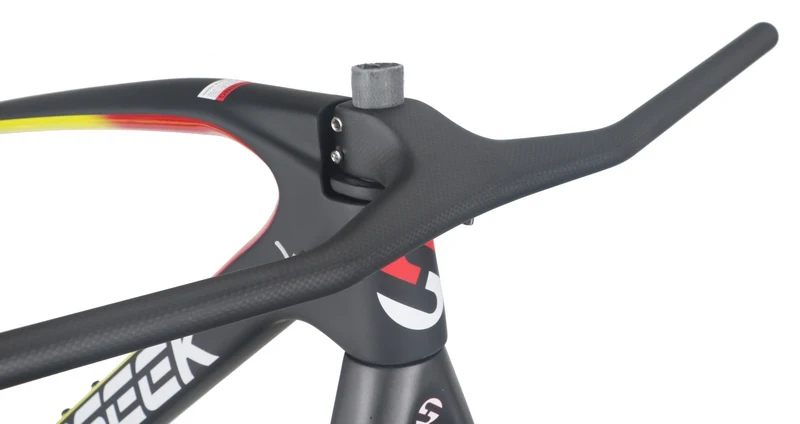 MTB велосипедная ручка матовая полностью углеродное волокно горизонтальный руль