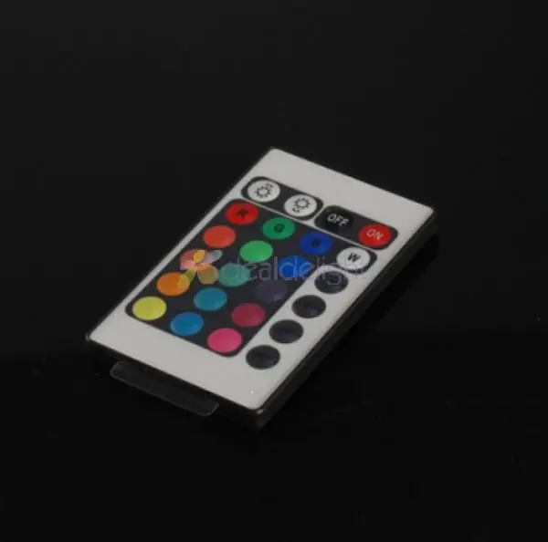 5 шт. RGB светодиодный контроллер 24 клавиши ИК пульт DC12V для SMD 3528 5050 светильник|led