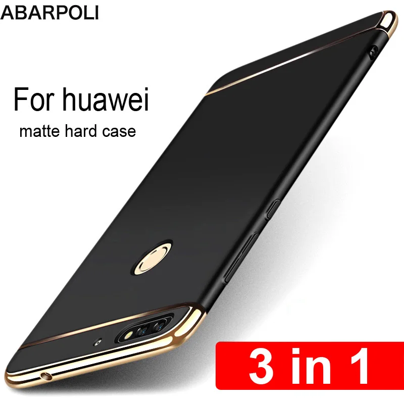 Для huawei Y7 Y6 Prime Y9 чехол жесткий бампер резиновый матовый чехол на huawei V9 V10 Coque Y7 Prime Y6 Y7 Pro Nova2 Lite