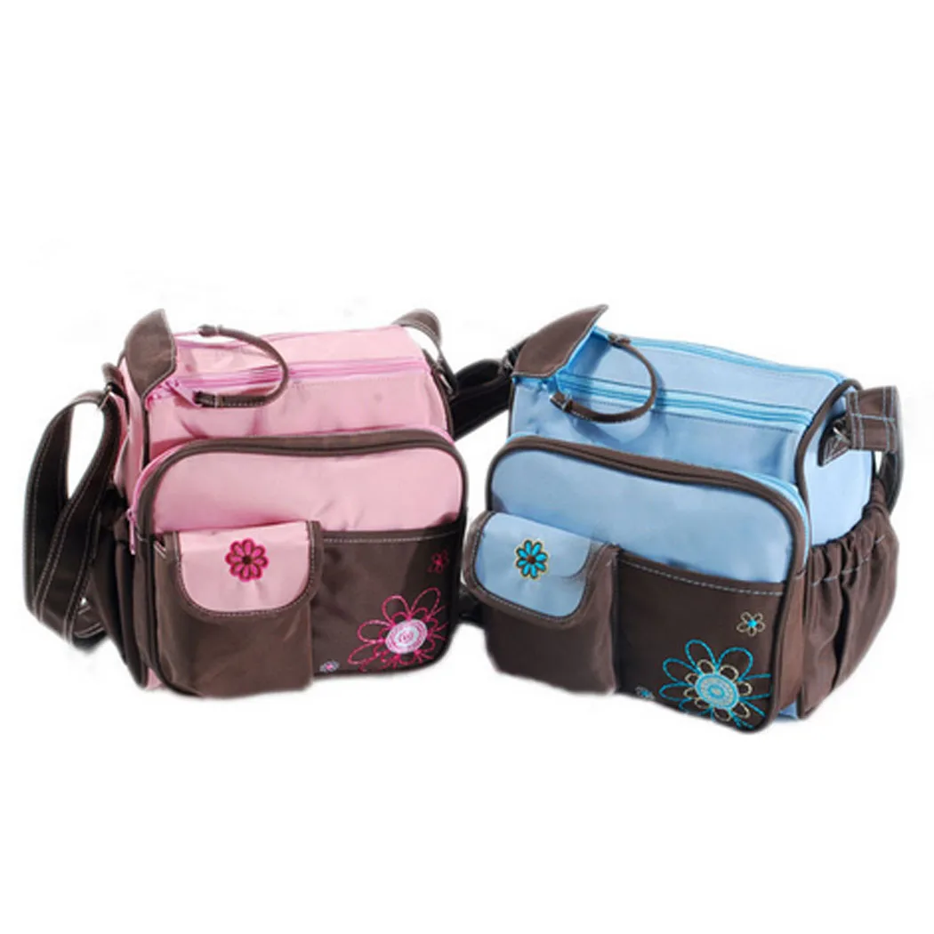 Women Messenger Bags Multifunction Baby Diaper Bag Changing Mat Mummy