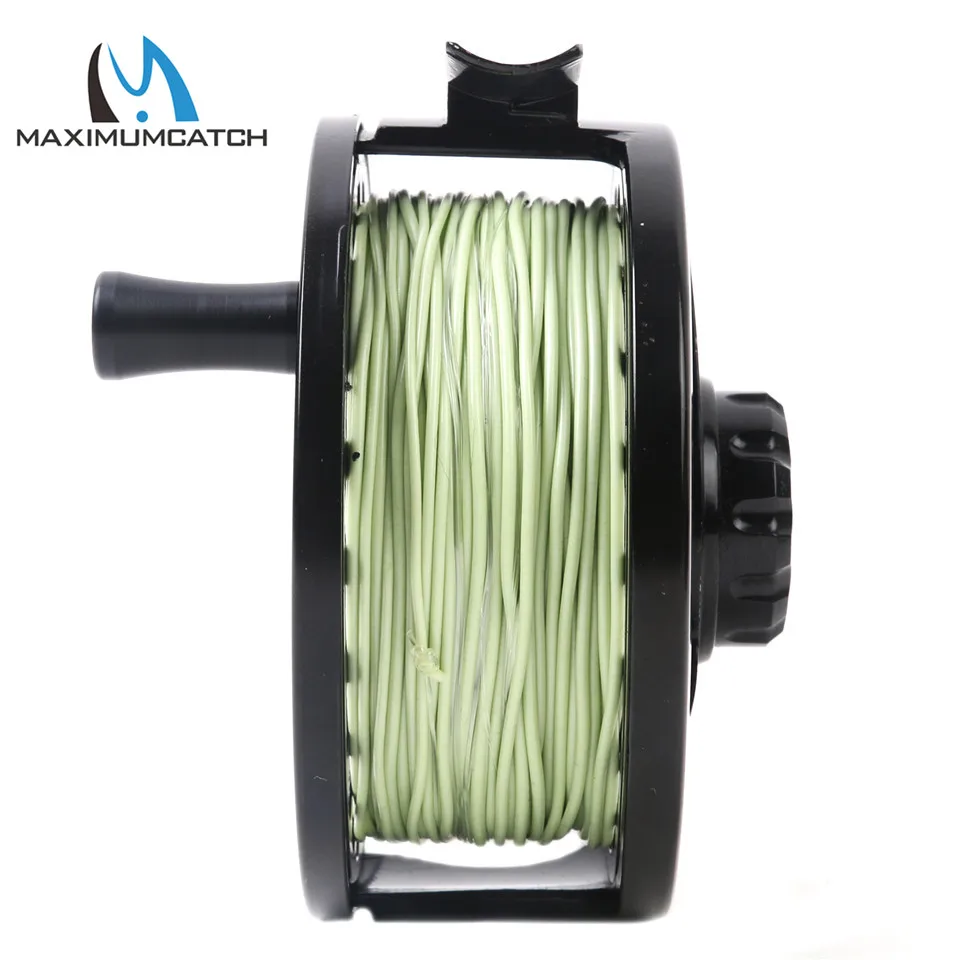 Carretel de Pesca com Mosca de Alumínio Pré-carregado com Linha de Mosca Maximumcatch Maxcatch Fundir Suporte Líder 5-8wt 17 Carretilhas de pesca
