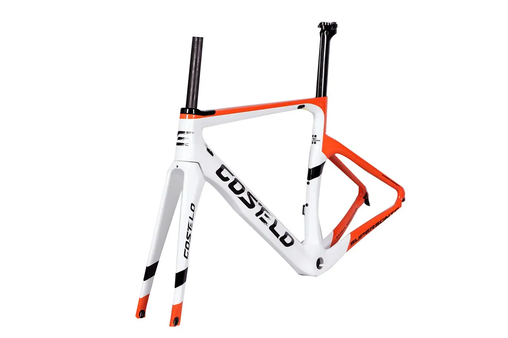 Cheap 2019 Costelo SuperSonic Road carbon bike frame disc brake Thru axle bicycle T800 3k weave carbon frame fork seatpost 32 Cheap 2019 Costelo SuperSonic Road carbon bike frame disc brake Thru axle bicycle T800 3k weave carbon frame fork seatpost 32