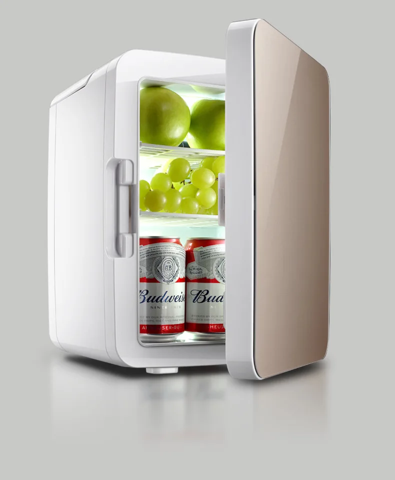 10L емкость мини-автомобиль небольшой холодильник экономия энергии Низкий уровень шума трехуровневый дизайн холодильное охлаждение