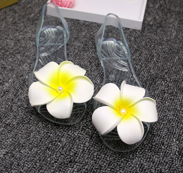 

MAGGIE'S WALKER 2017 New Fashion Jelly Sandals Slip Transparent Sandals Fish Mouth Shoes Size 35~40