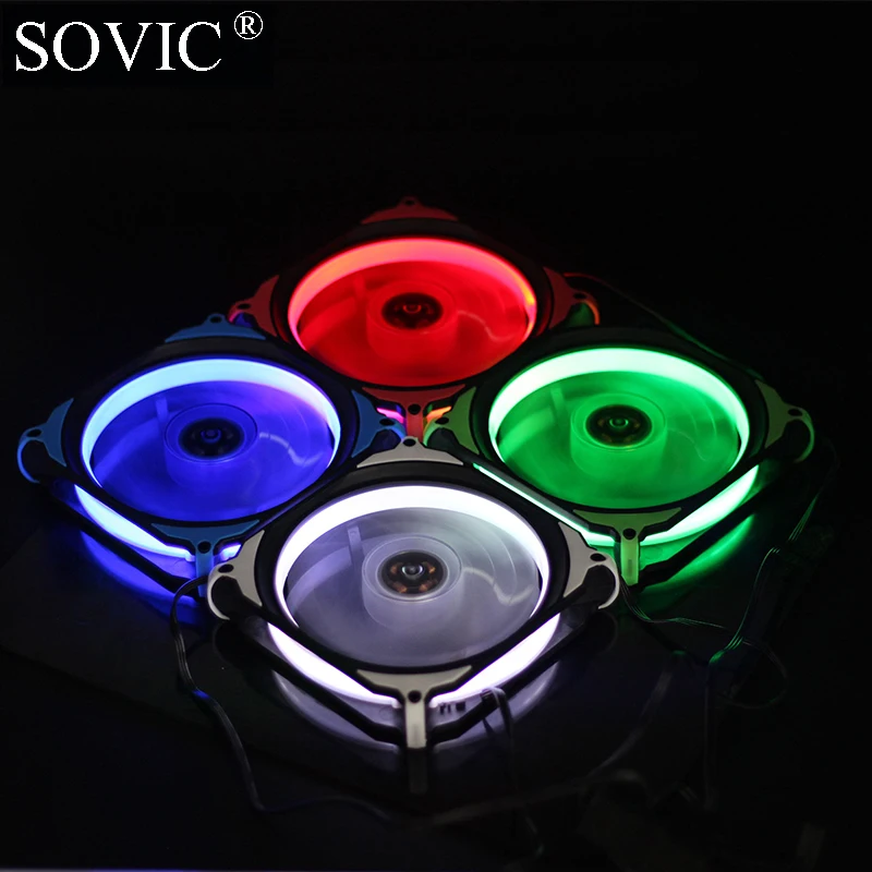 Вентилятор для компьютера/ПК/ЦП rgb PC 120 мм вентилятор Радиатор 4 контакта 3 Высокая