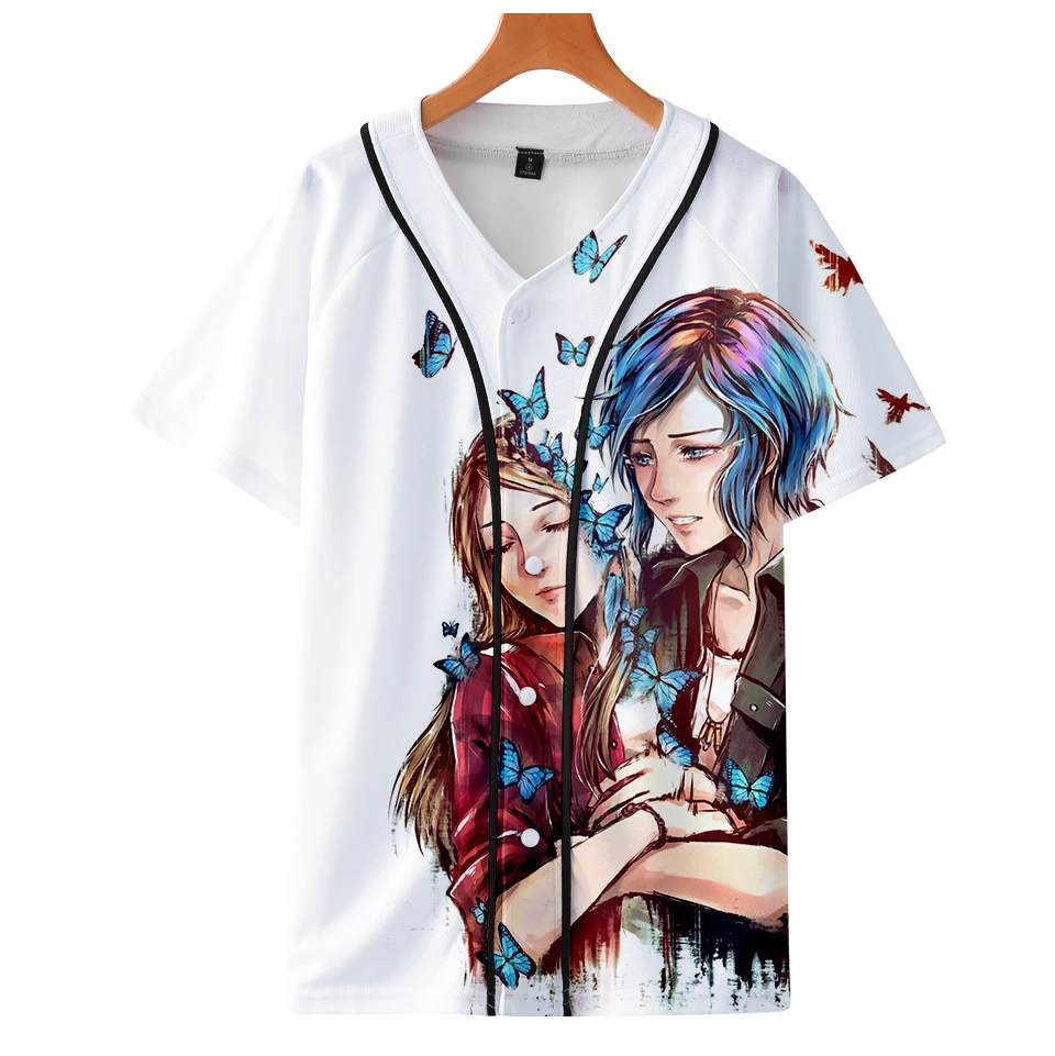 3D Life is Strange 2 бейсбольная куртка футболка мягкая Горячая игра короткий рукав