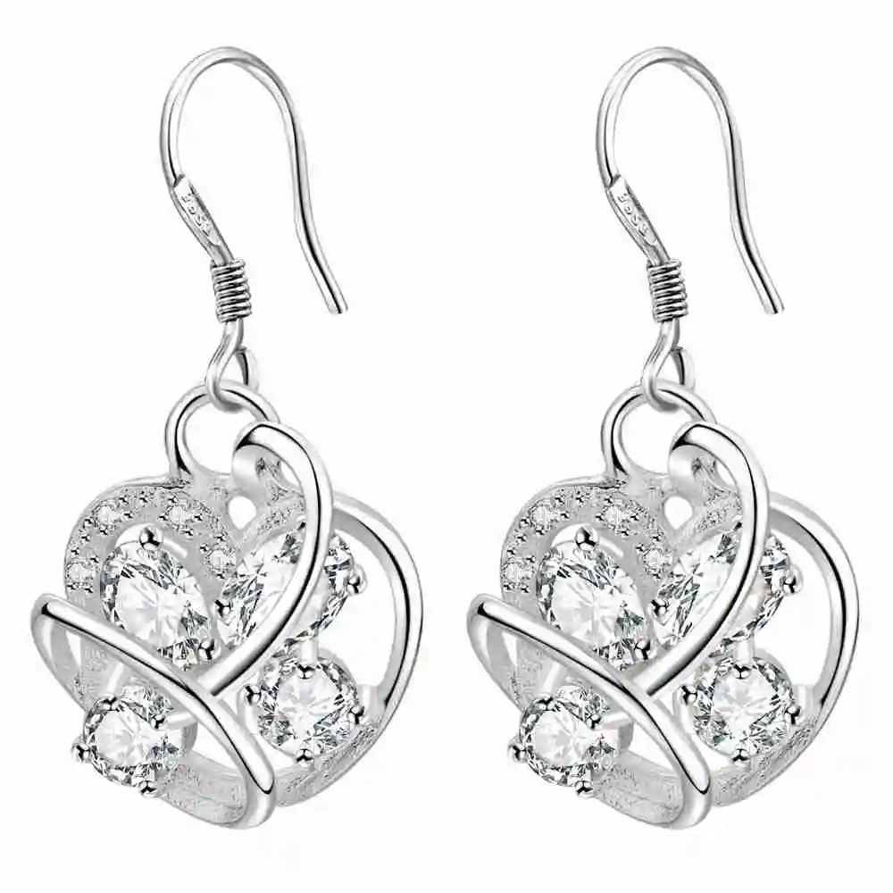 high quality Silver Earrings for women fashion jewelry earrings /TOKUGKLT RRMQGMMWin Drop