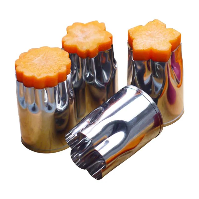 Kitchen Gadgets Cookie Flower Type Vegetable And Fruit Cutter Mold Flower Pattern Butterfly Face Embossing Knife Accessories (5)