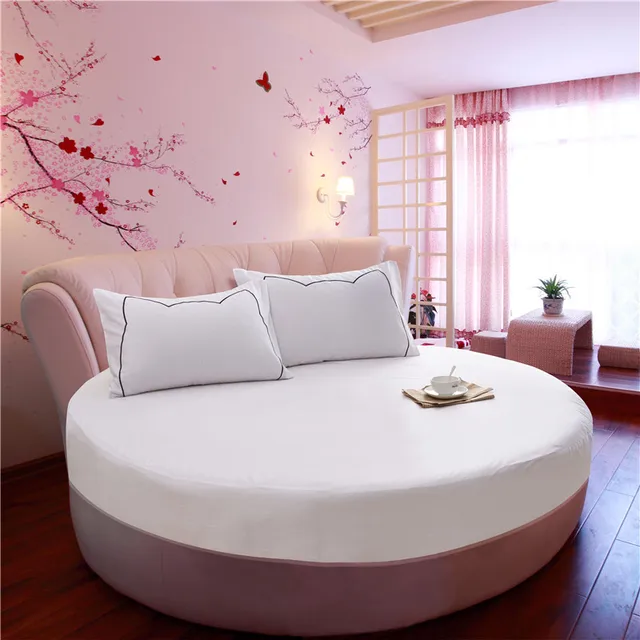 fitted sheet set round sheet pillowcase 100 cotton fitted sheet round fitted sheet