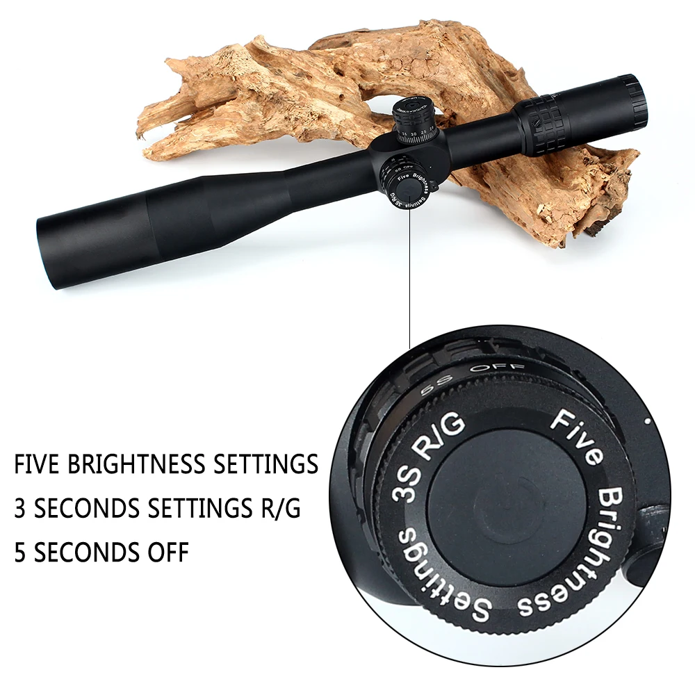 ohhunt MC-Z 4.5-18X44 FFP First Focal Plane Hunting Optical Riflescope Side Parallax Z1000 Glass Etched Reticle Lock Reset Scope (9)