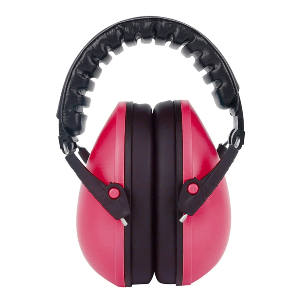 1 шт. детские наушники для ушей Детские теплые наушники Защита слуха наушники для защиты ушей шумоподавление защитные наушники синий/розовый/зеленый - Цвет: Розовый